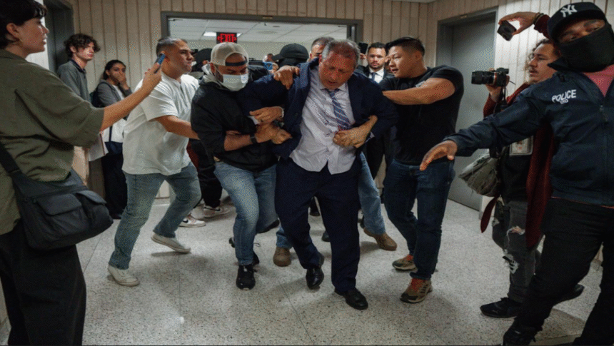 NYC mayoral candidate arrested