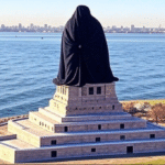 MAGA Share Statue of Liberty pic in burqa