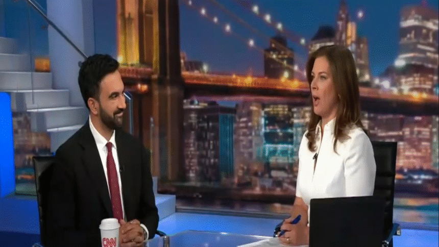 Zohran Mamdani awkward moment