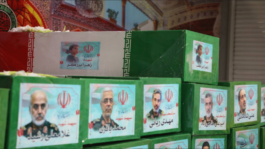 State funeral for top commanders and scientists