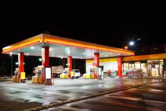 Toilet In Petrol Pump