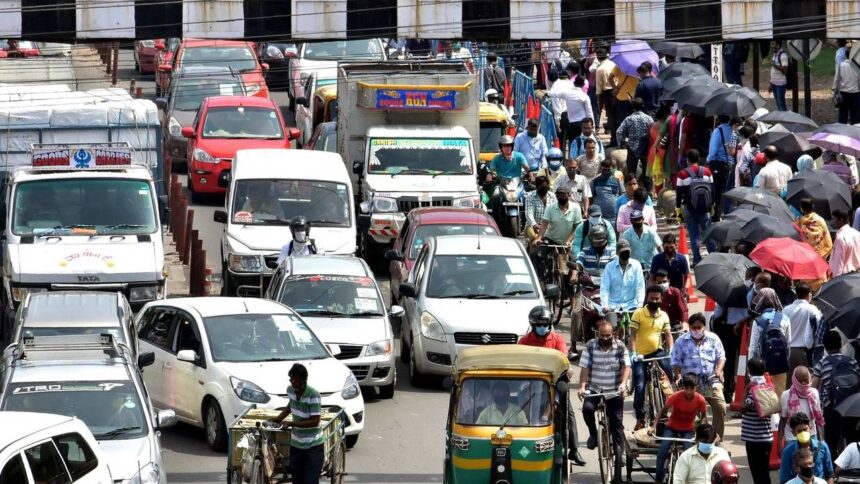 Traffic Jam in Kolkata