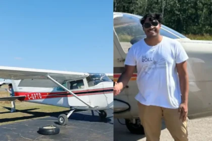 Mid Air Crash In Canada