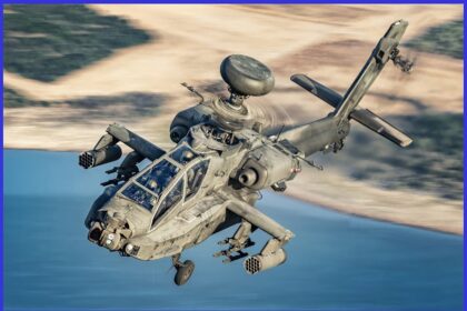 AH 64e Apache Helicopter