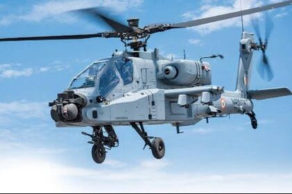 Apache attack helicopter