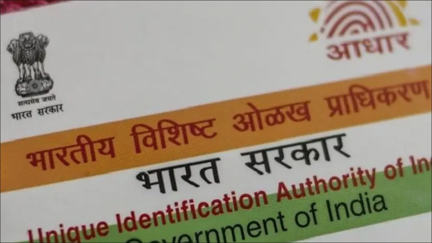 Aadhaar identity statement