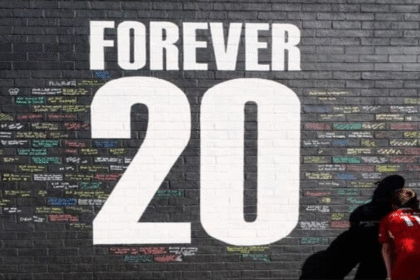 Diogo Jota mural underway outside Anfield