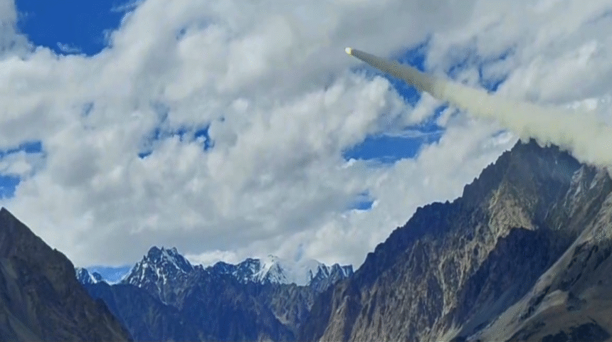 Trial of Akash Prime at High-Altitude