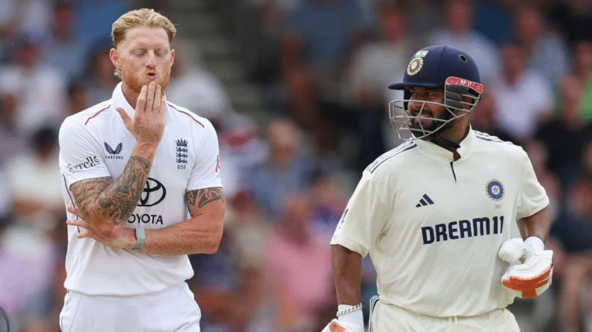 Ben Stokes Blasted for targeting Pant