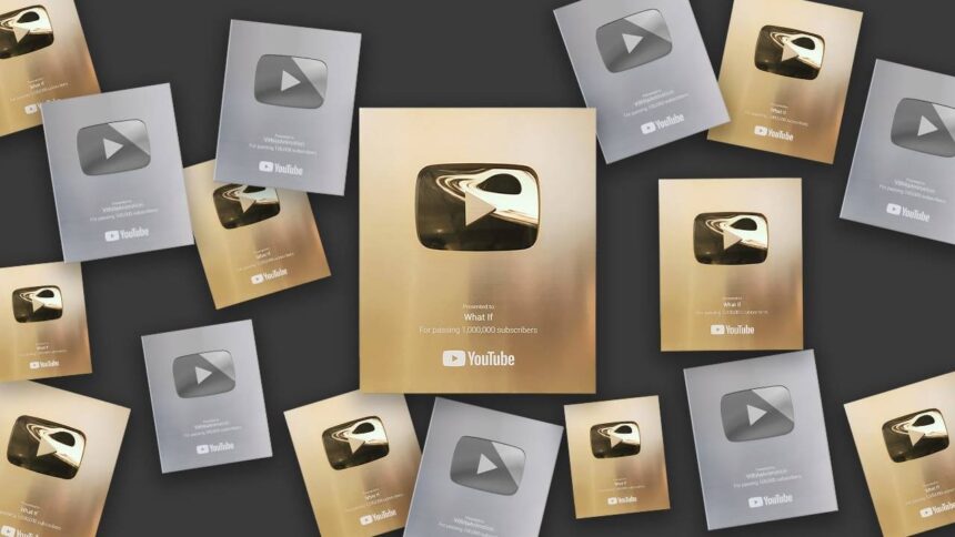 Golden Play Button