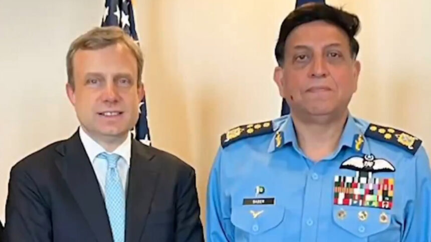 Pakistan Air Force Chief In US