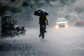 Record rainfall in Kolkata