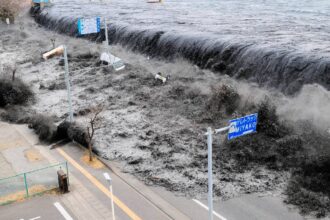 Tsunami in Japan