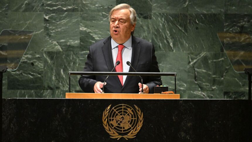 UN Chief Warns Israel