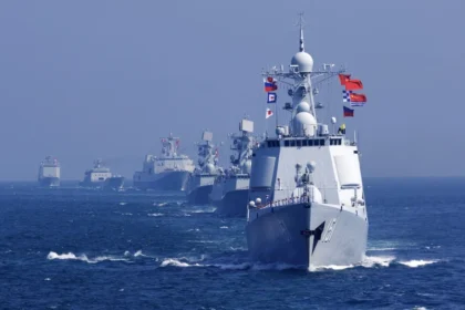 Russia China Navy Dril