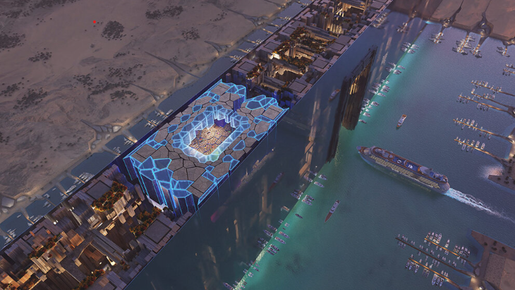 Sky Stadium In Saudi Arabia