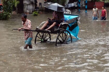 Waterlogging in Kolkata