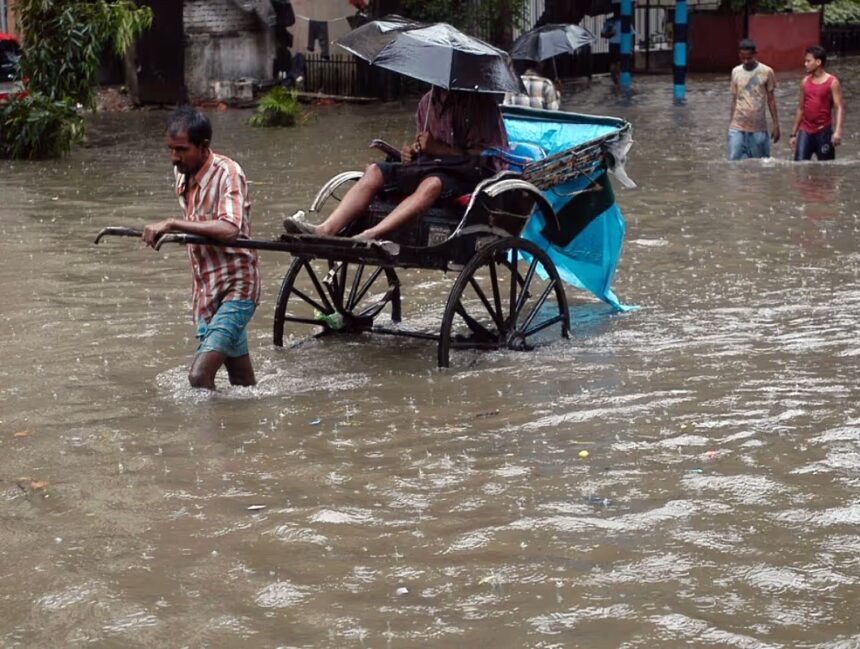 Waterlogging in Kolkata