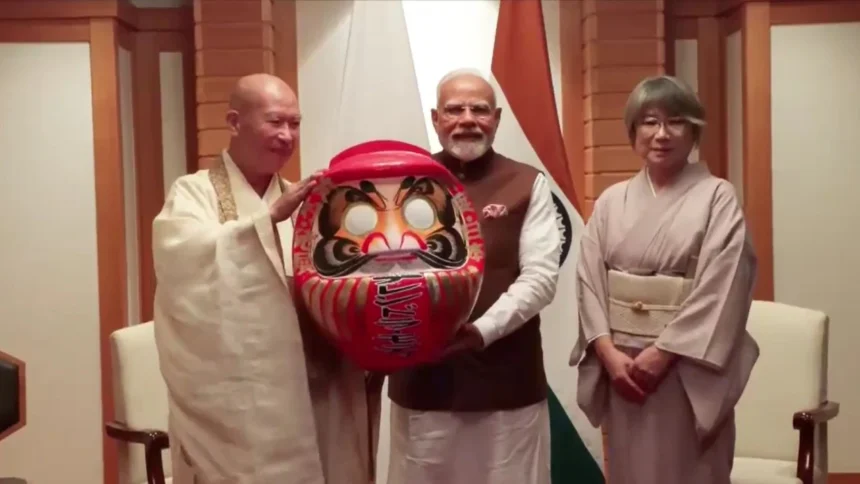 Daruma Doll Gift To Modi