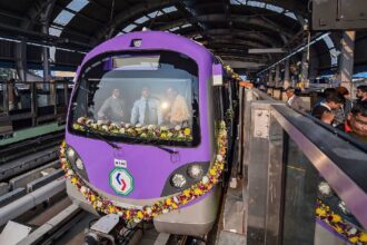 kolkata airport metro