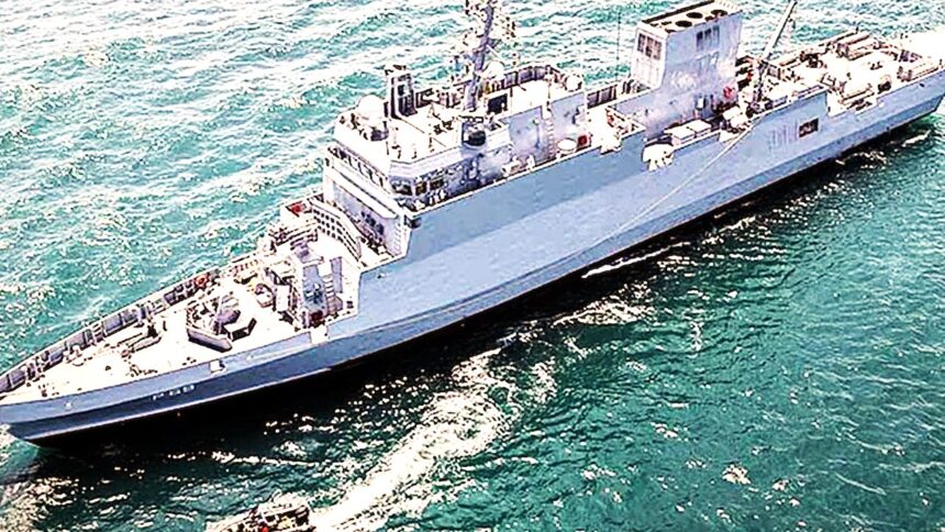 Indian Navy Commission Androth