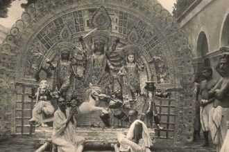 Beginning of Durga Puja