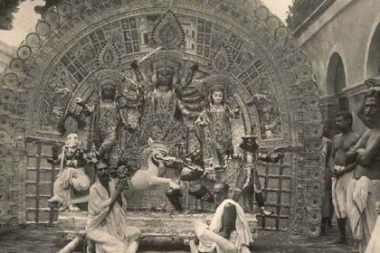 Beginning of Durga Puja