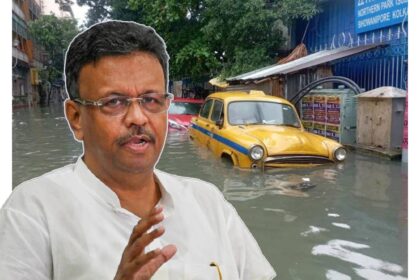 Water logging in Kolkata