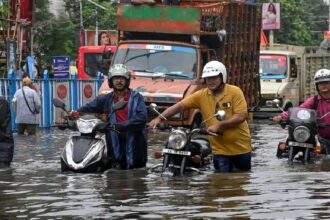 Waterlogging in Kolkata