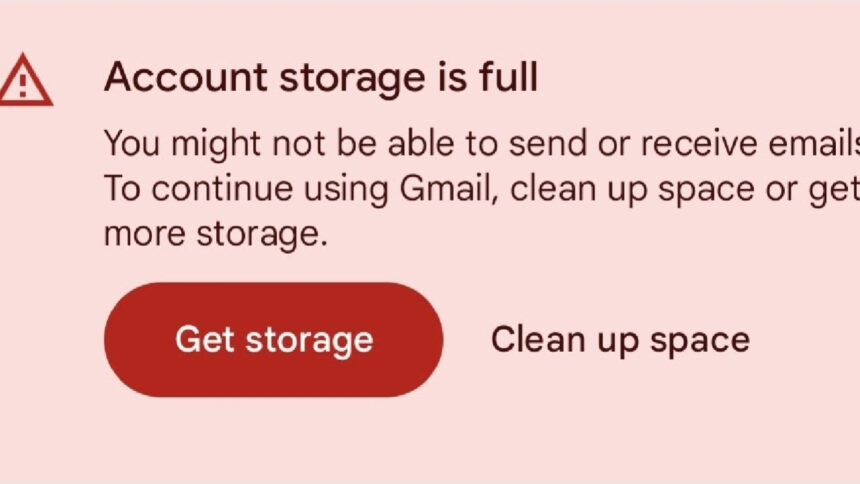 Gmail Storage
