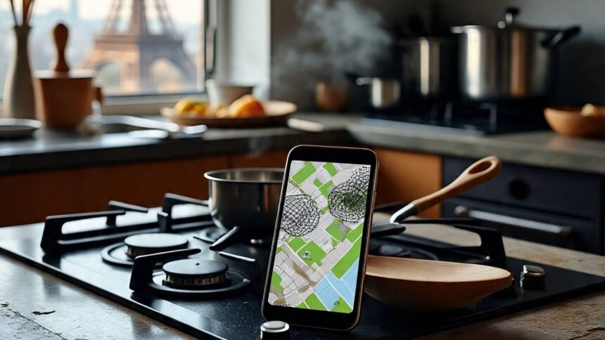 Mobile In Kitchen