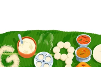 Google Doodle on Idli