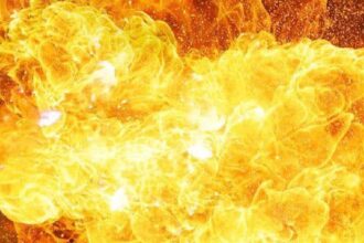 Delhi Mahipalpur Blast Sound