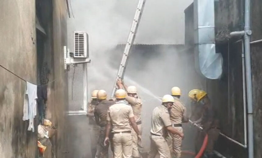 Fire Breaks Out
