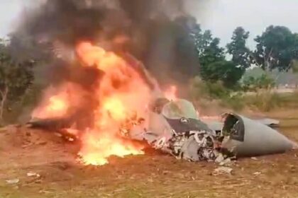 Indian Tejas Jet Crash