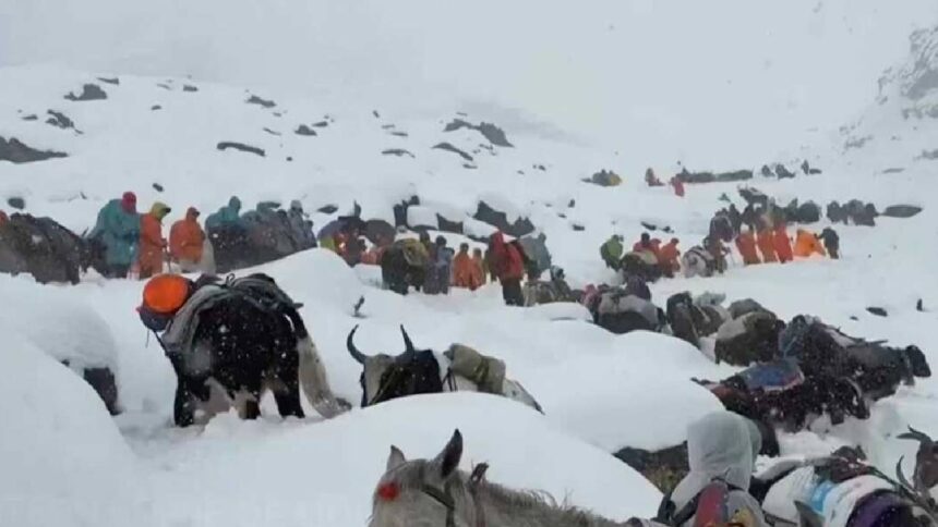 Tourists Stranded Everest