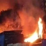 Fire Breaks at Lalbazar