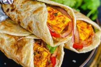 Creamy Paneer Roll
