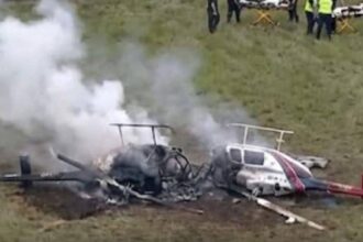 Helicopters Crash