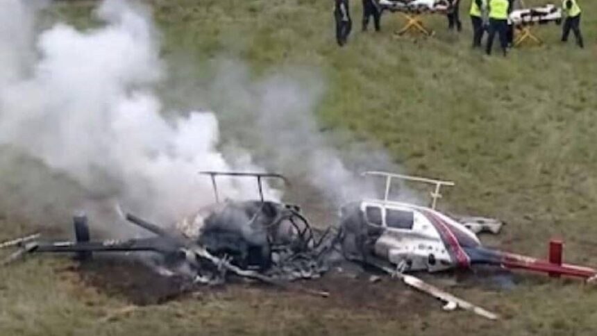 Helicopters Crash