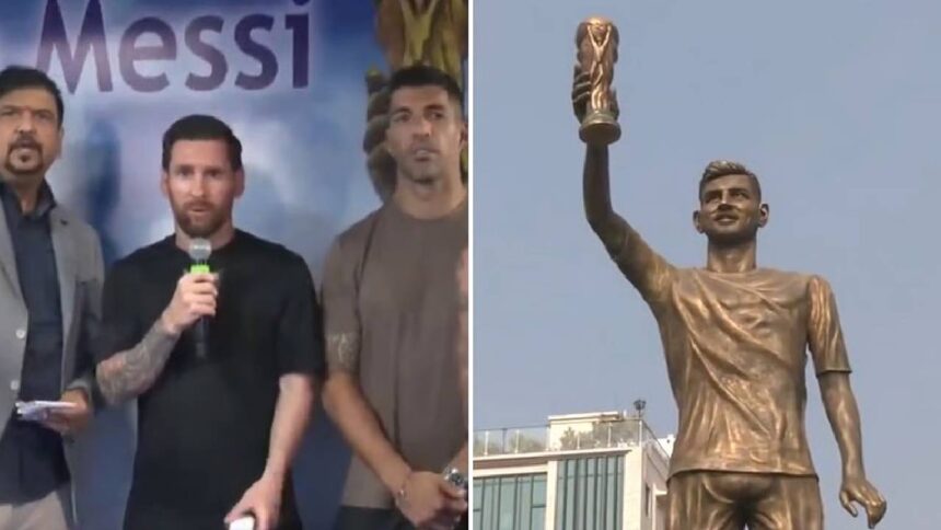 Lionel Messi Statue