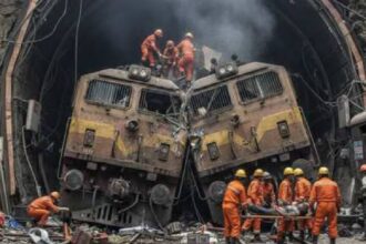 Train Accident In Tunnel