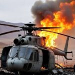 Helicopter crashed