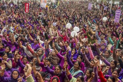 ASHA Workers Protest