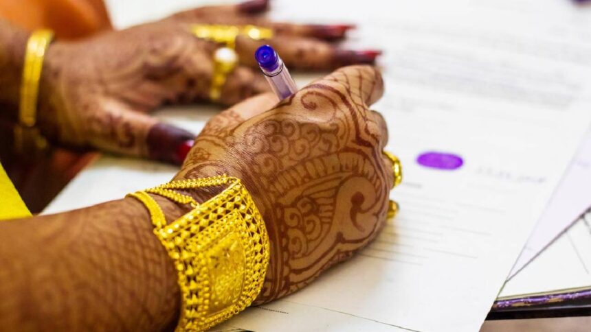 Marriage Registration Row