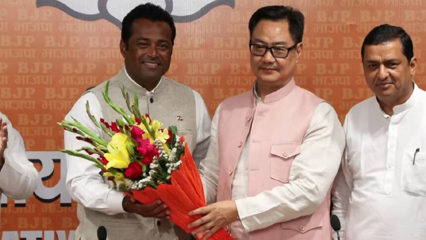 Leander Paes Joins BJP