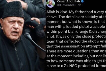 Farooq Abdullah Attack