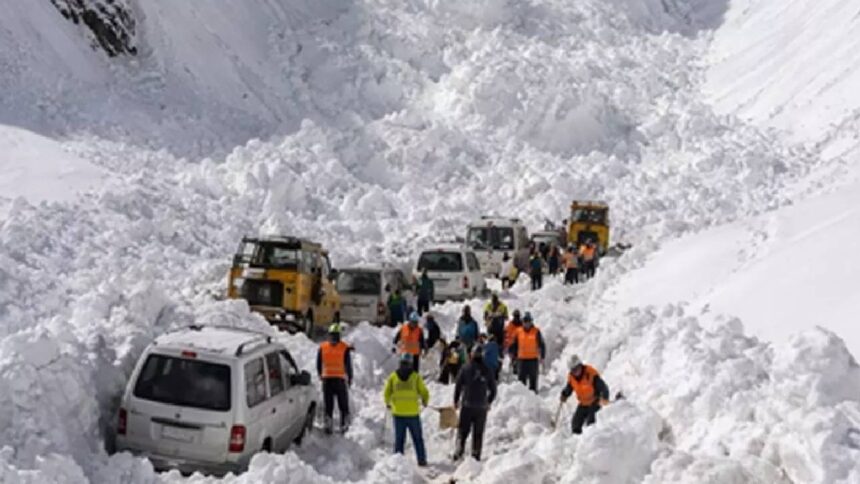 Zojila Pass Avalanches