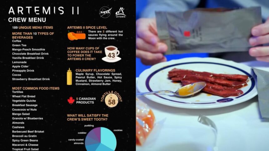 Artemis 2 Food