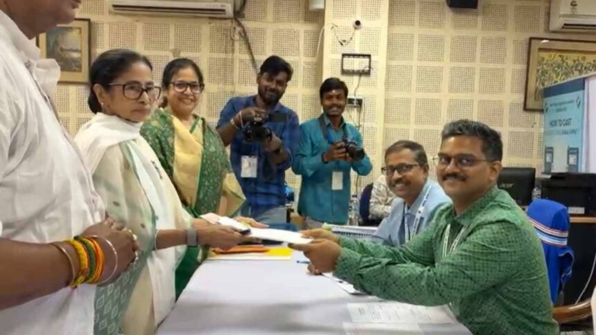 Mamata Banerjee Nomination